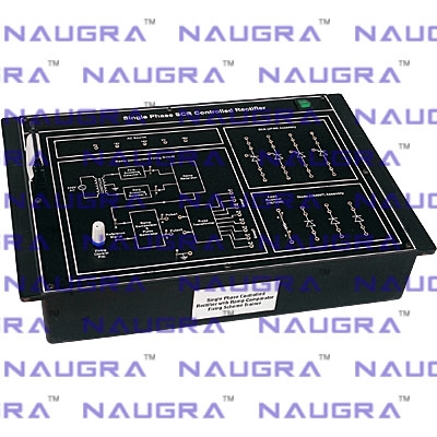 Single Phase Controlled Rectifier With RAMP Comparator Firing Scheme Trainer